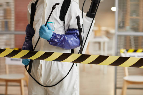 Professional Sewage Cleanup technician working in Oakwood, PA